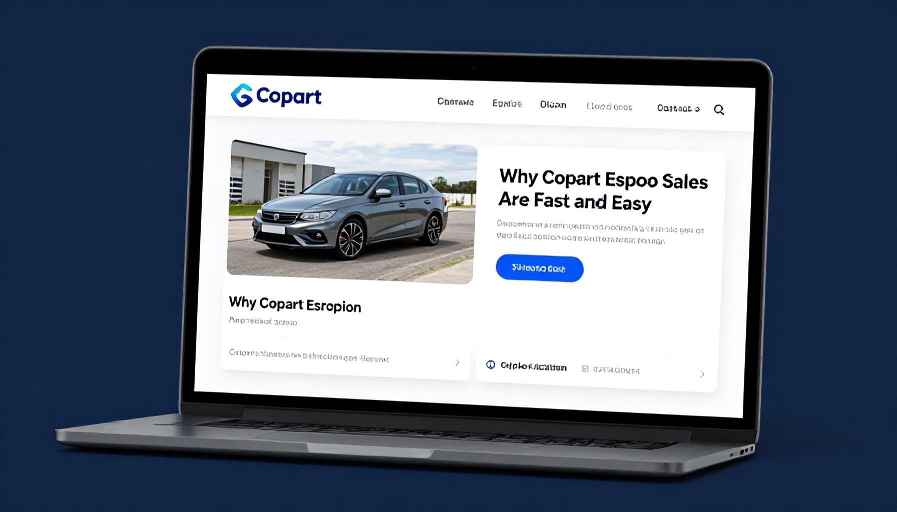 Copart Espoo: Hyvät ostot ja myynti autokaupasta 2 Miksi Copart Espoossa myynti on nopeaa ja helppoa