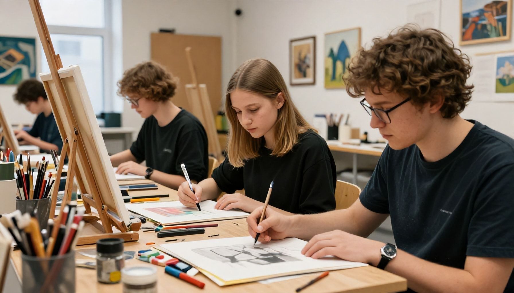 Miksi Espoon kuvataidekoulu on paras paikka aloittaa taideharrastus