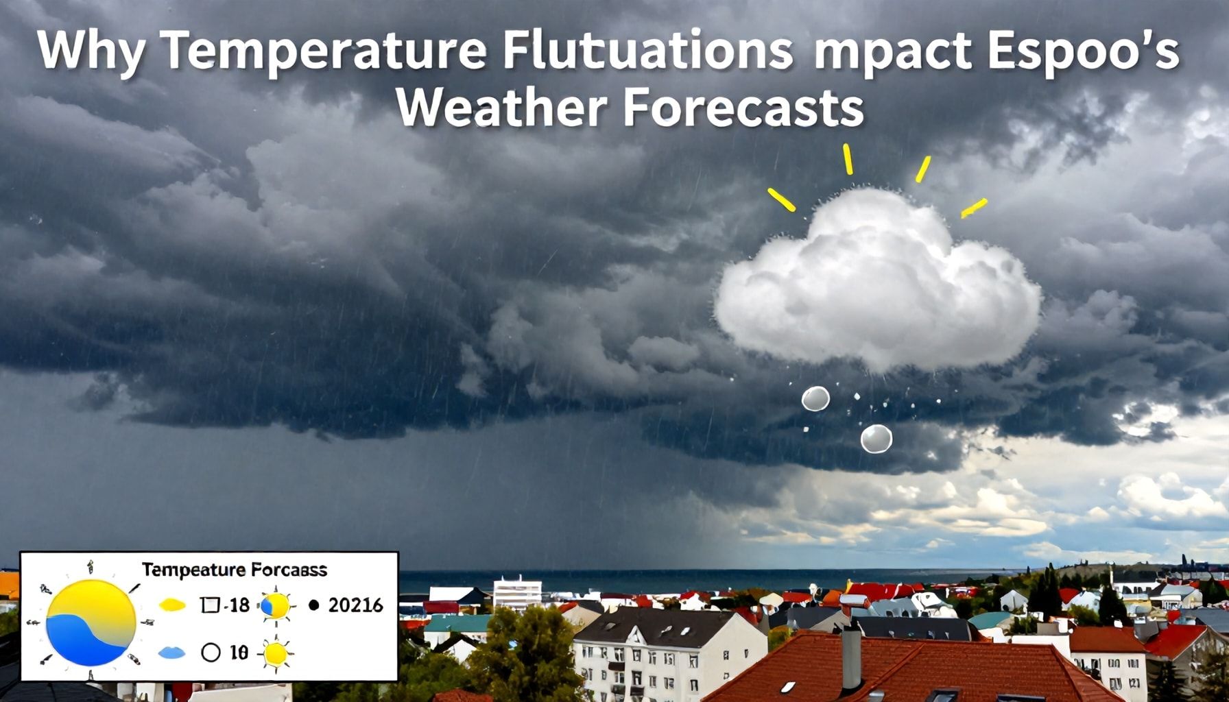 Miksi lämpötilan vaihtelut vaikuttavat Espoon sääennusteeseen
