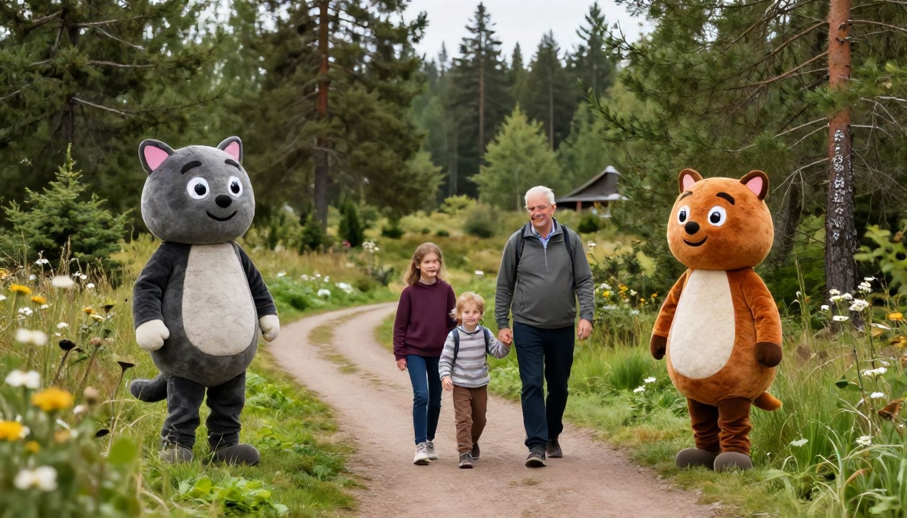 Miksi Mustin ja Mirrin luontopolku on Espoossa täydellinen perhepäivä