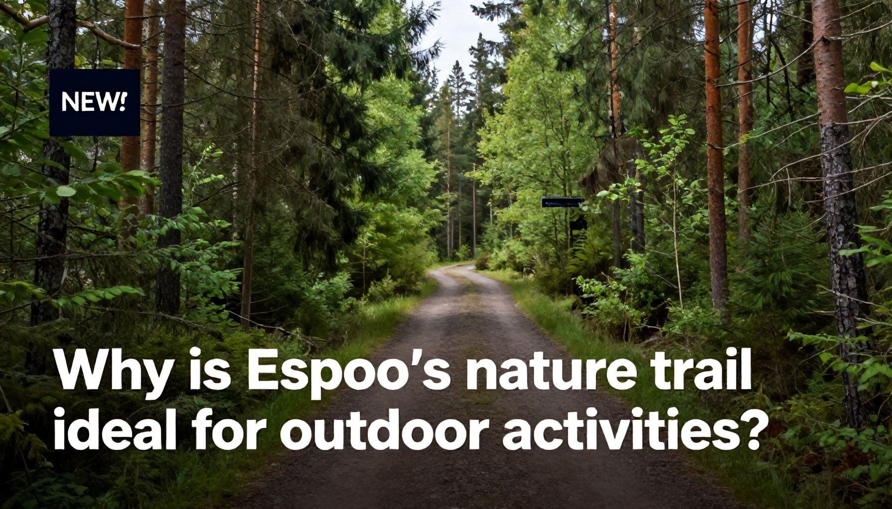 Miksi niipperi Espoossa on ihanteellinen luonnossa liikkumiseen?