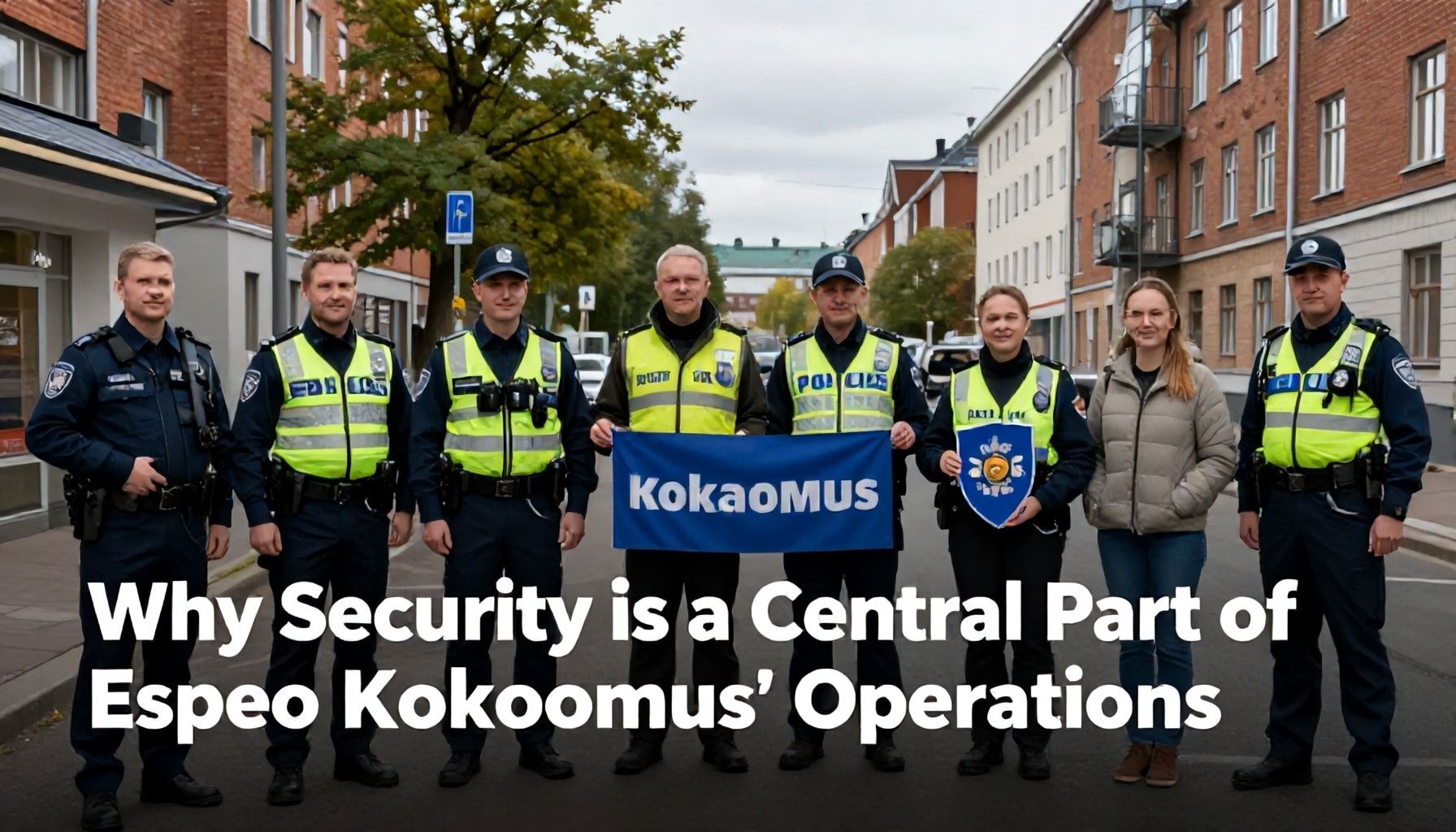 Miksi turvallisuus on keskeinen osa Espoon Kokoomuksen toimintaa