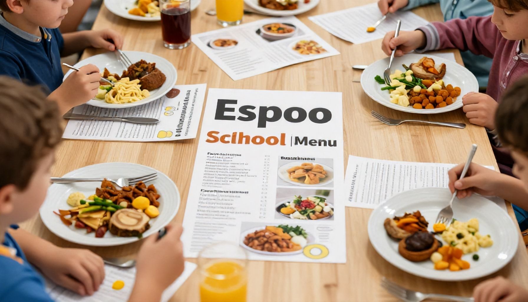 Mitä erikoisruokia Espoon koululaisten ruokalistalla on tällä viikolla?