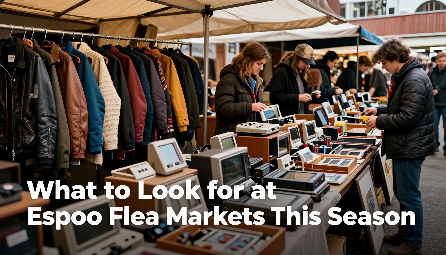 Mitä etsiä kirppisillä Espoossa tällä kaudella