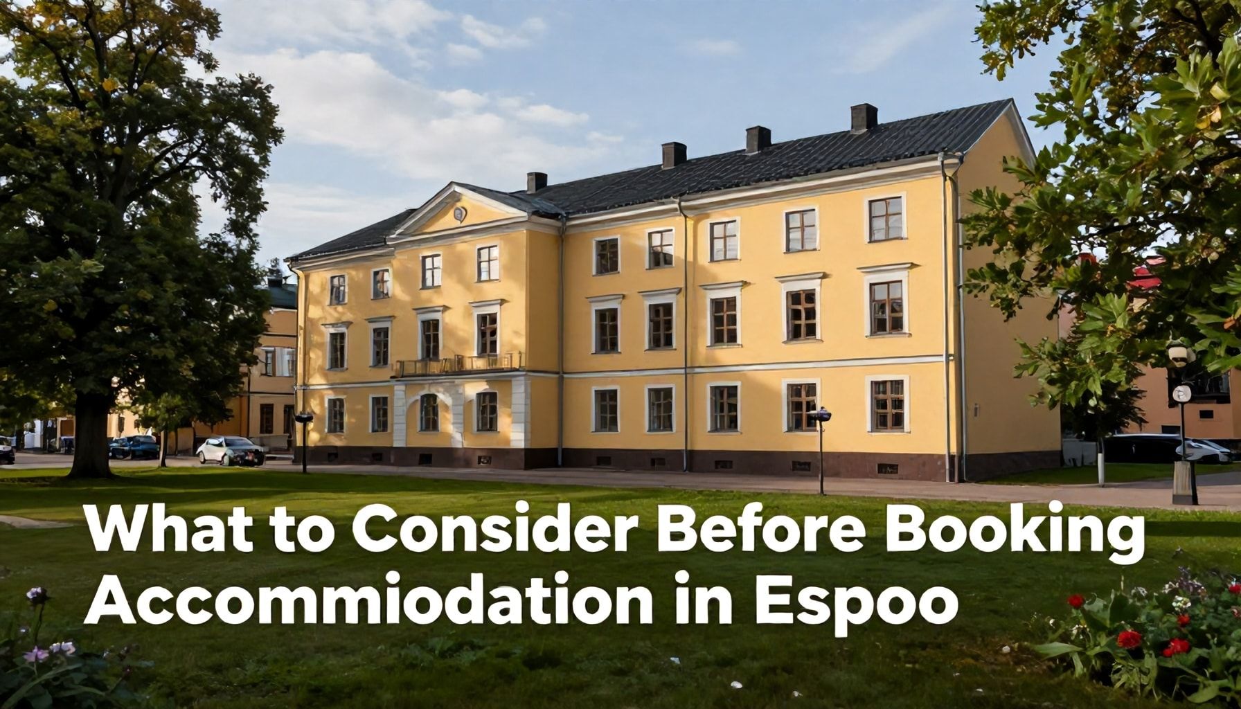 Mitä pitää huomioida ennen kuin varaat majoituksen Espoossa