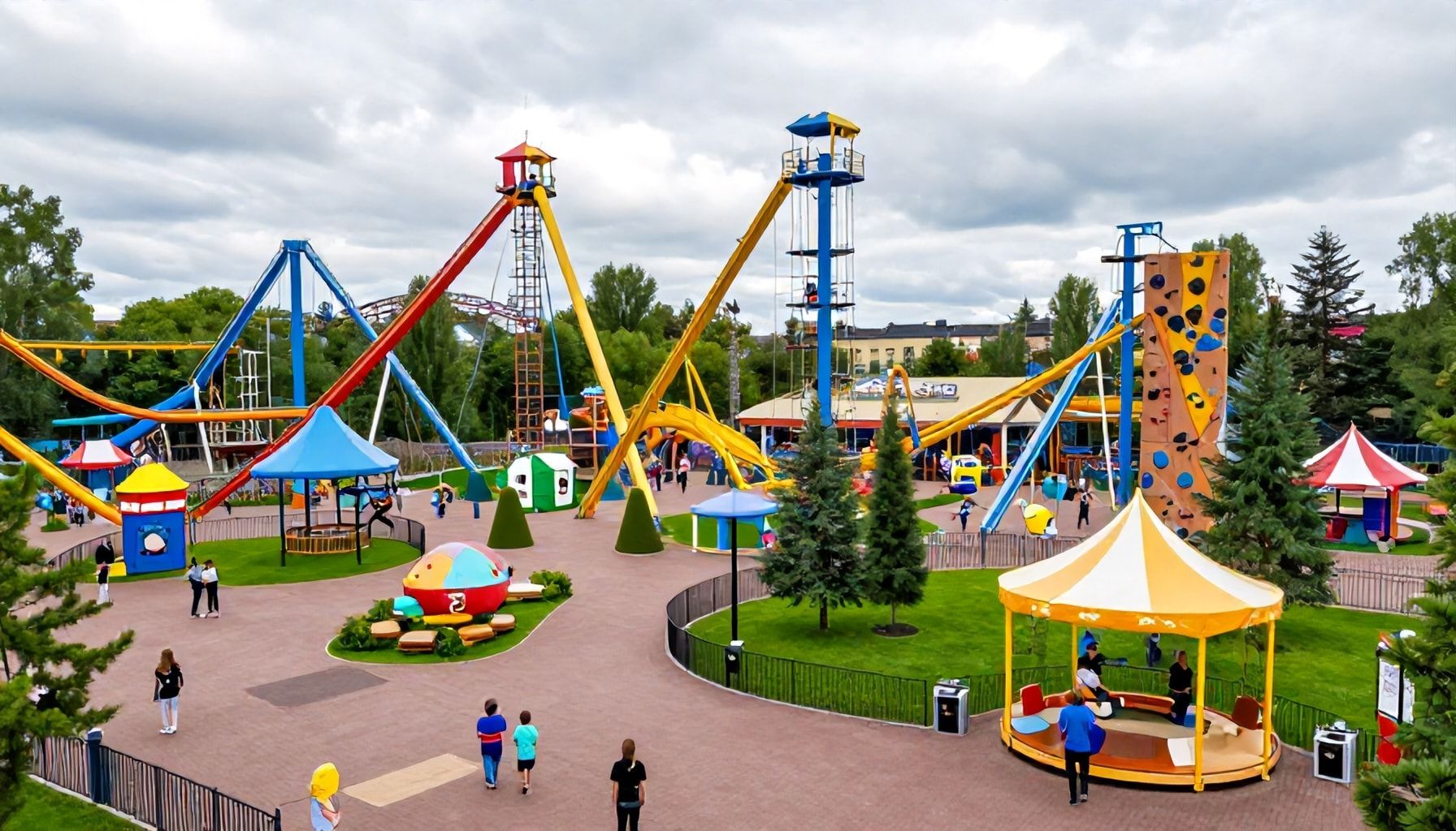 Miten Duudson Park Espoossa tarjoaa hauskan päivän koko perheelle