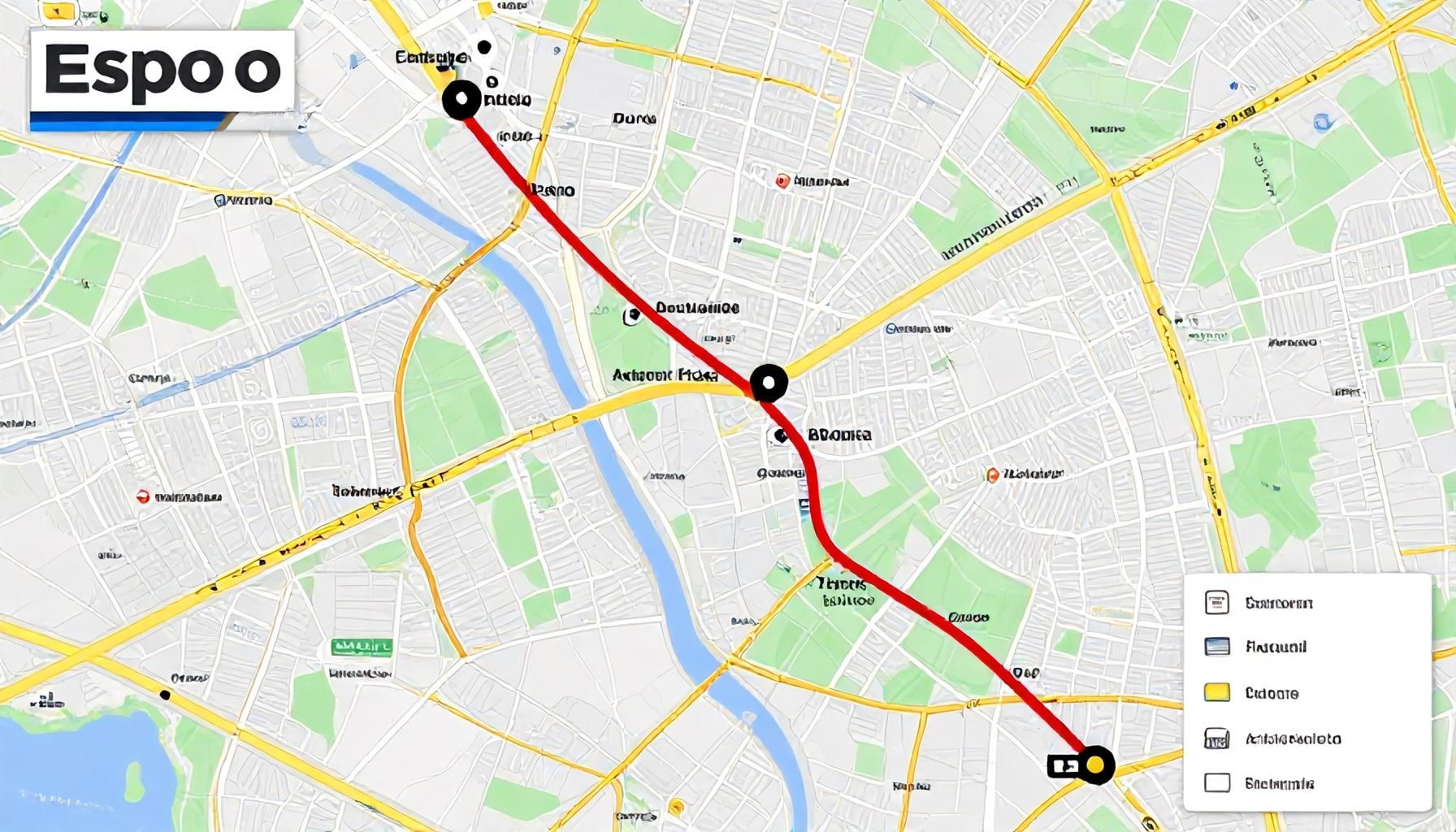 Miten Espoon kartta auttaa sinua löytämään nopeimmat reitit