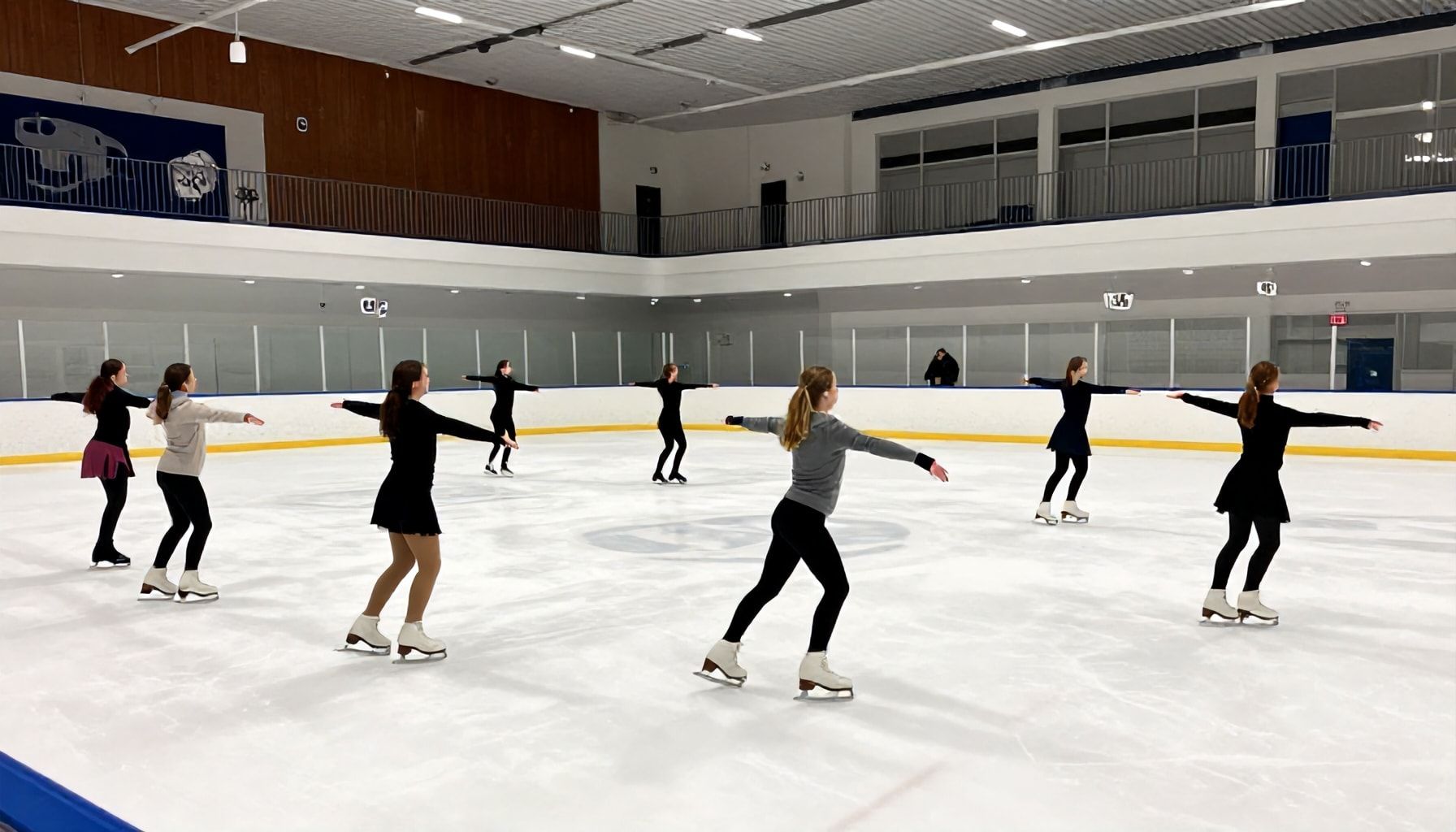 Miten Espoon taitoluisteluklubi tehostaa liikuntaa talvikaudella