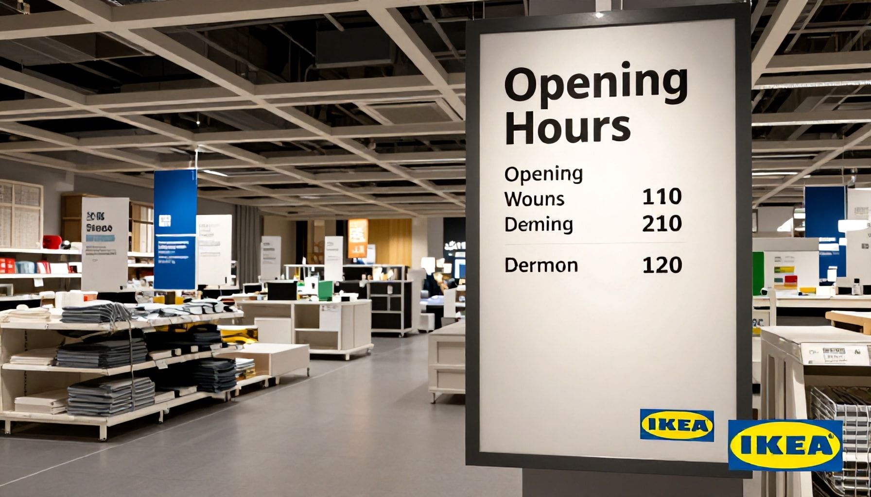 Miten suunnitella ostokset IKEA Espoossa aukioloaikoja hyödyntäen