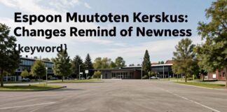 Espoon Muutosten Keskus: Muutokset Muistuttaavat Uutta