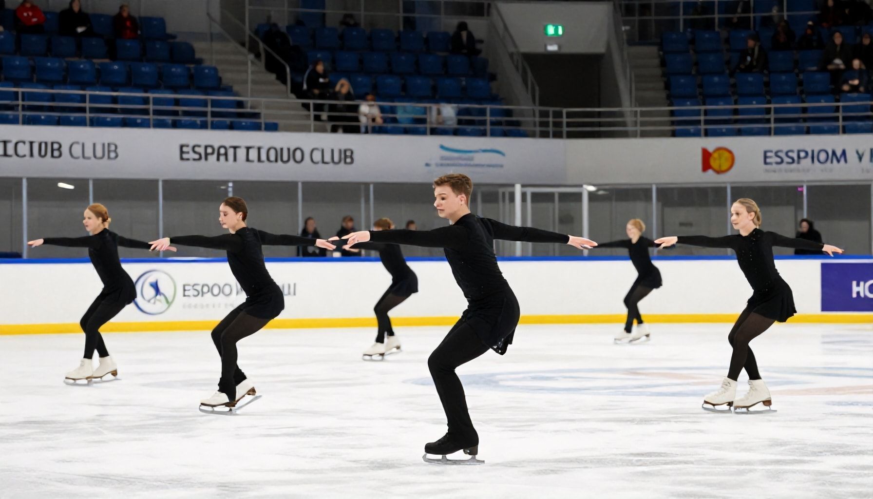 Parhaat harjoitukset Espoon taitoluisteluklubin ohjaamana