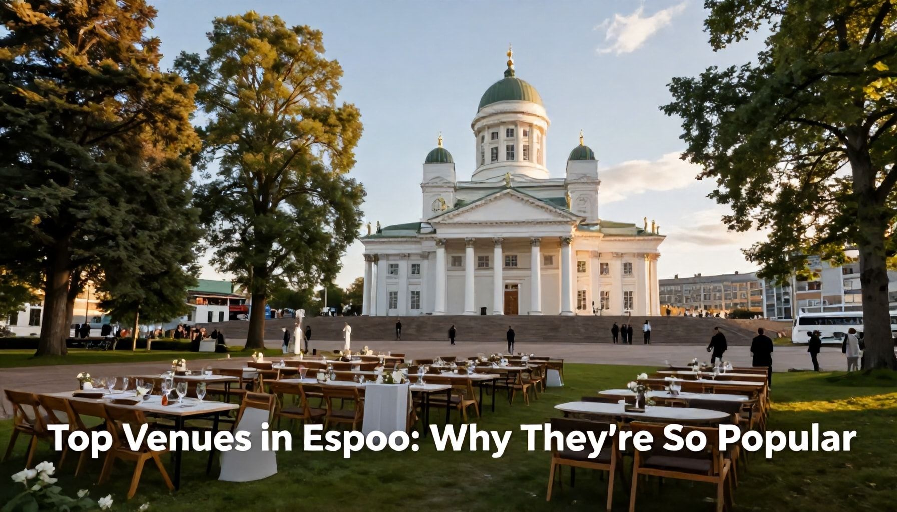 Parhaat juhlatilat Espoossa: Miksi ne ovat niin suosittuja