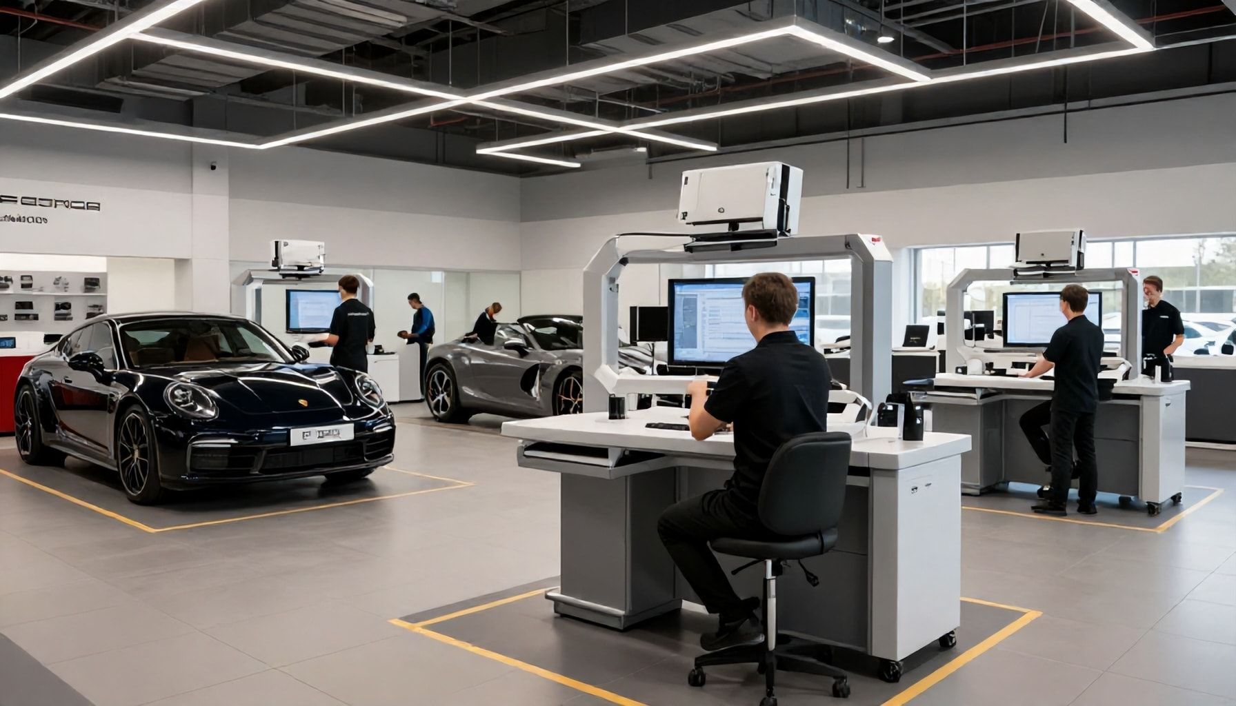 Porsche Center Espoossa: Miksi ammattilaiset valitsevat tämän huoltoaseman
