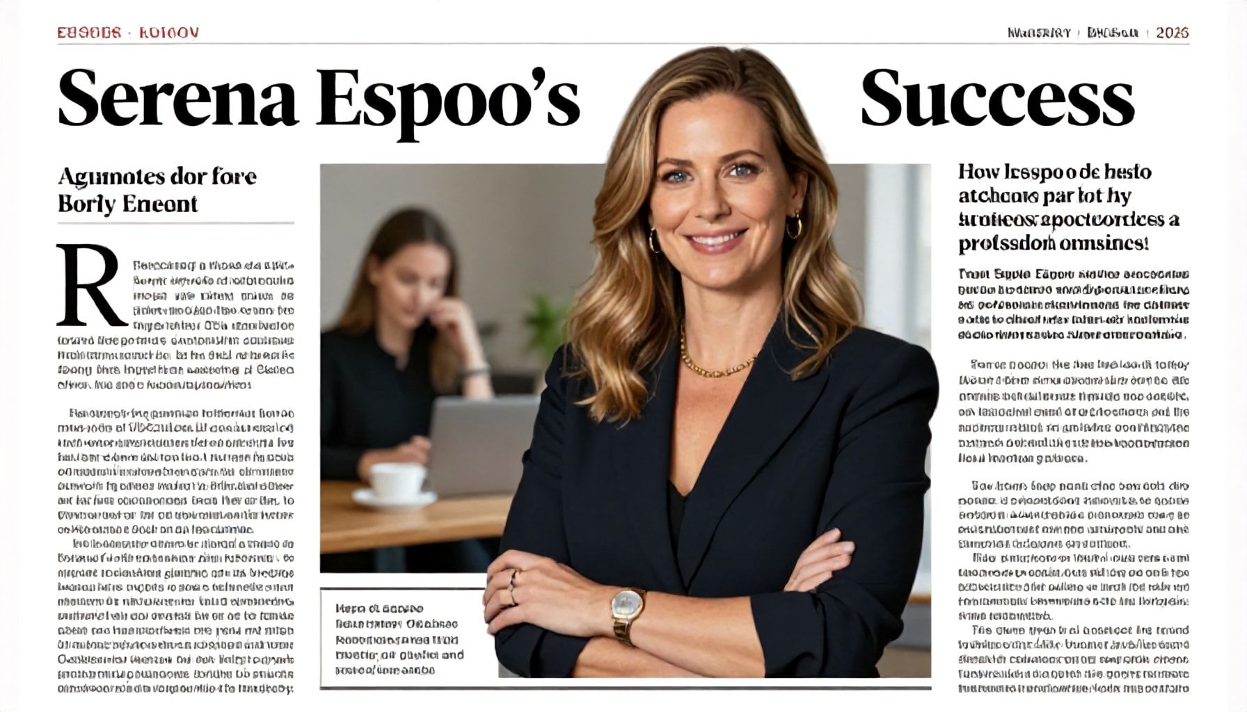 Serena Espoon menestystarina: Miten hän on auttanut tuhansia ammattilaisia