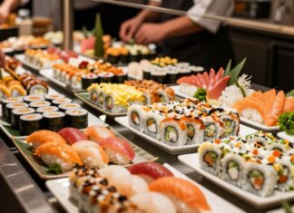 Sushibuffet Espoossa: Herkulle sopiva herkku