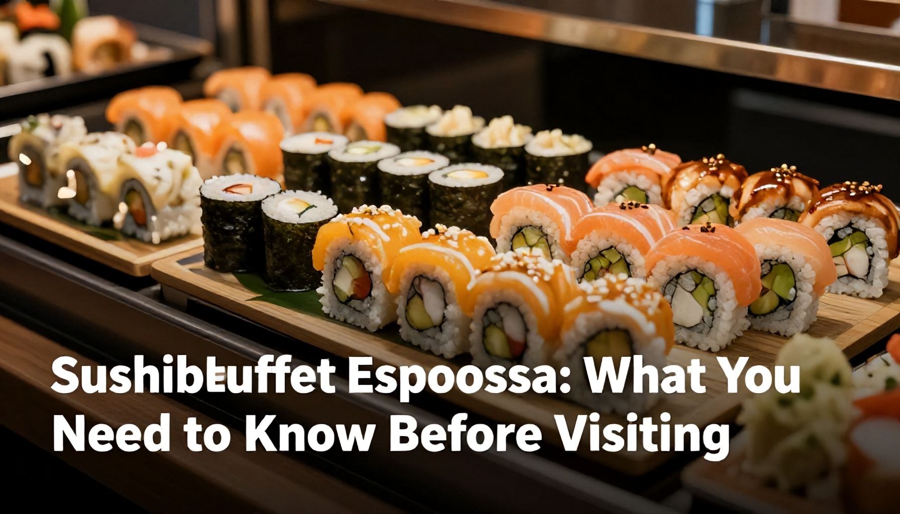 Sushibuffet Espoossa: Mitä sinun täytyy tietää ennen vierailua