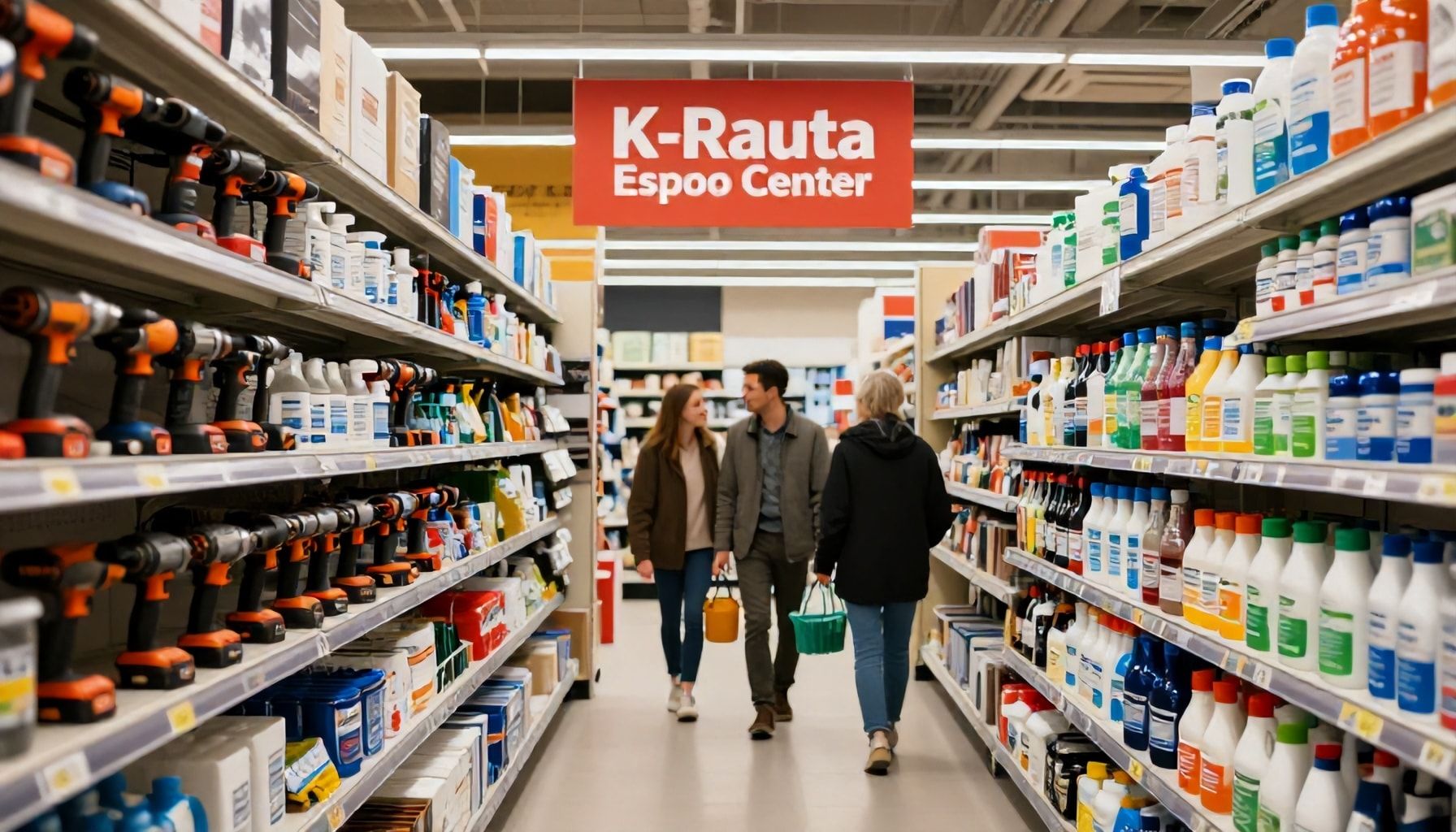 Tallenna rahaa kotitalousostoksissa: K-Rauta Espoon keskuksen vinkit