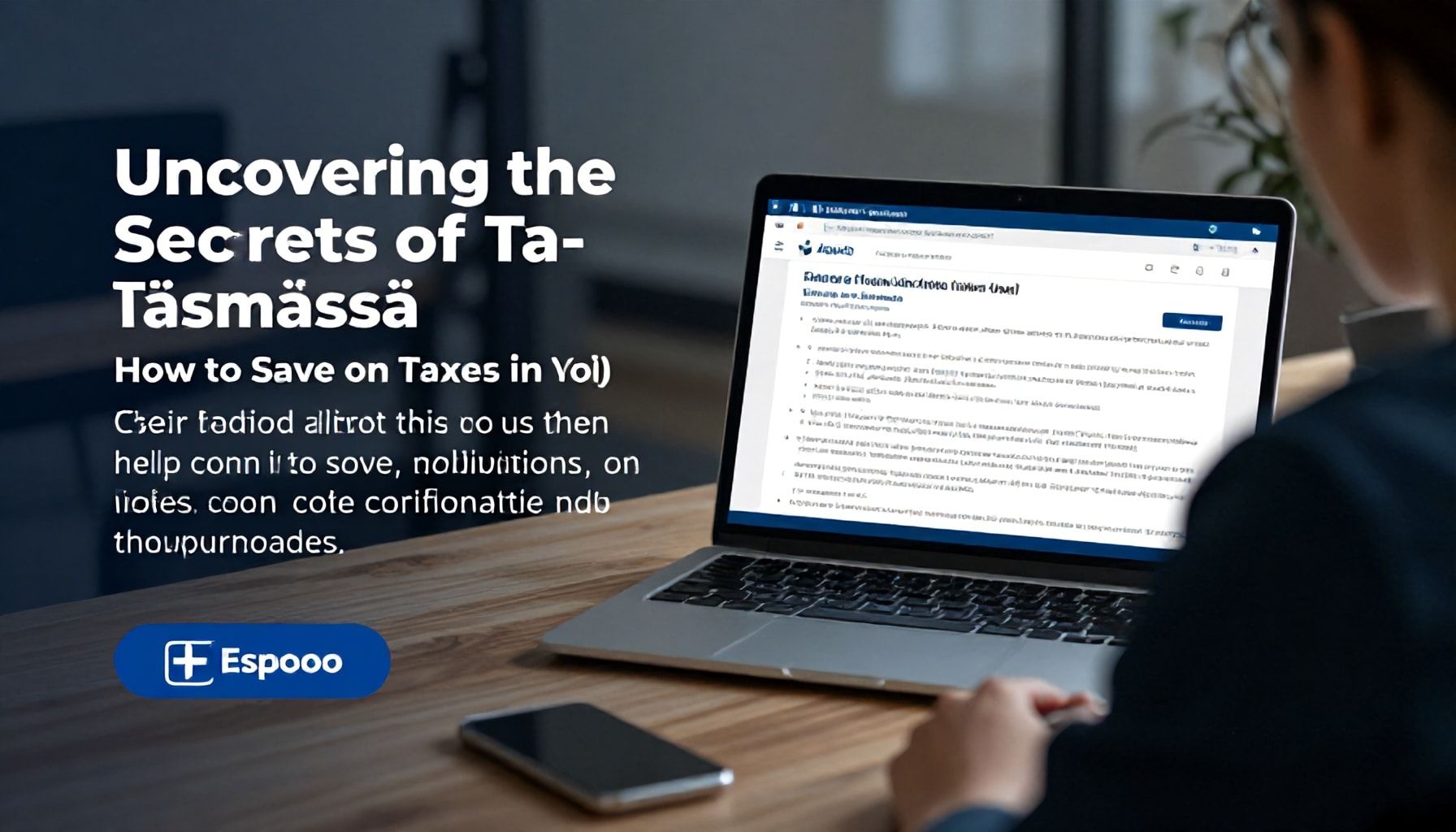 Täsmäsäännön salaisuudet: Kuinka säästää veroja Espoossa