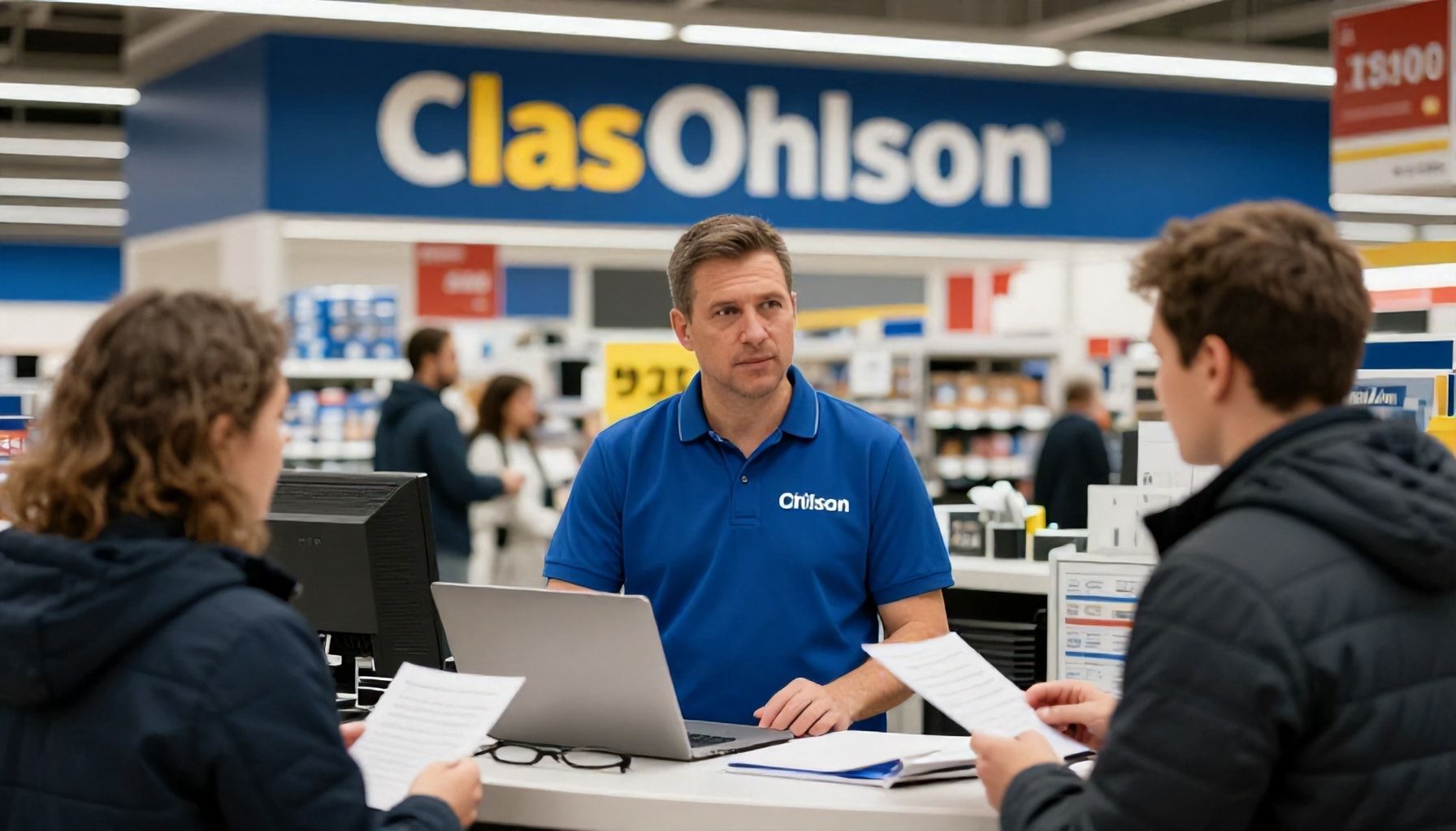 Todellisuus Clas Ohlson Espoo Sellon palvelusta ja asiakaspalvelusta