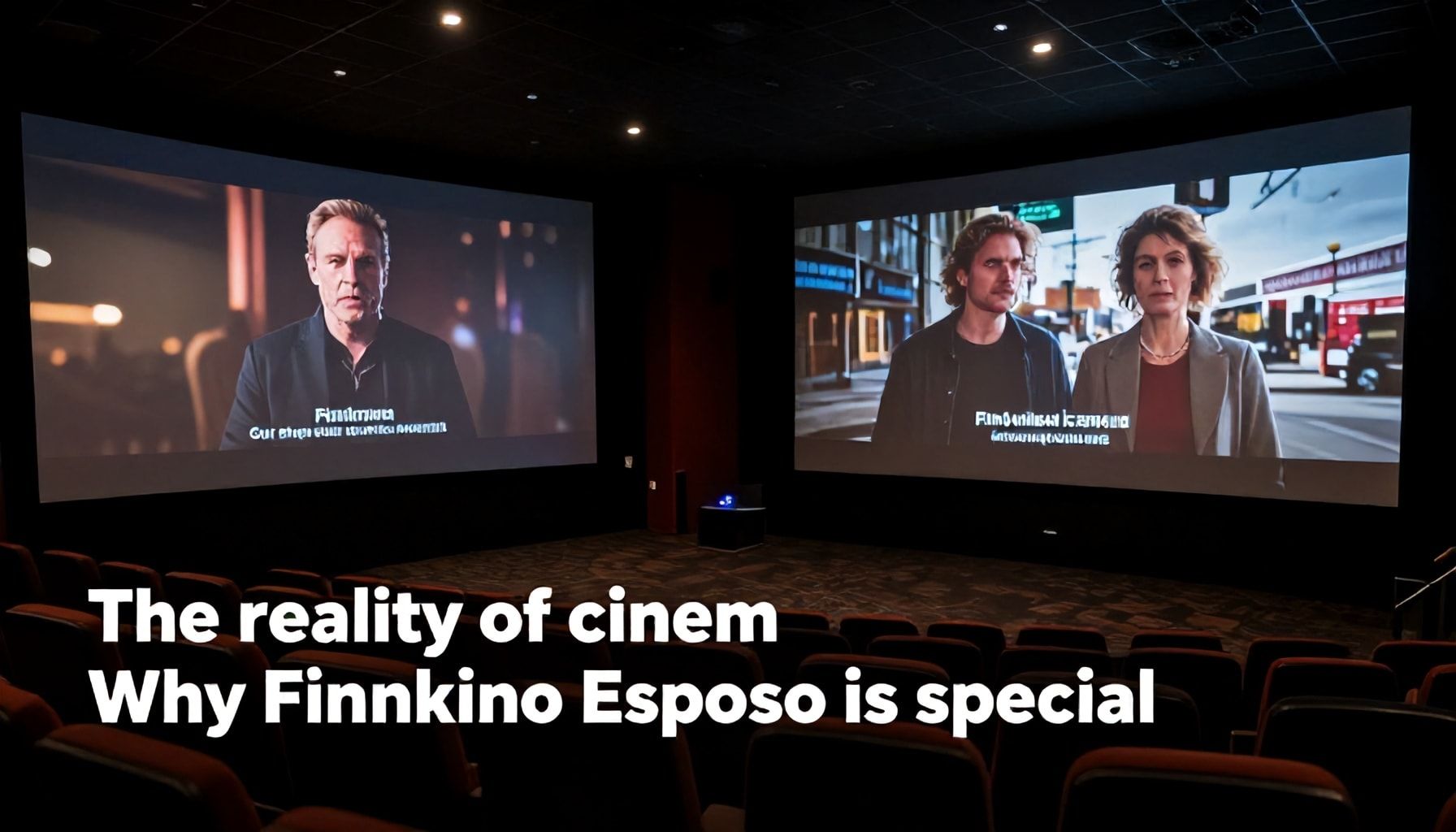 Todellisuus elokuvateattereista: Miksi Finnkino Espoossa on erityinen