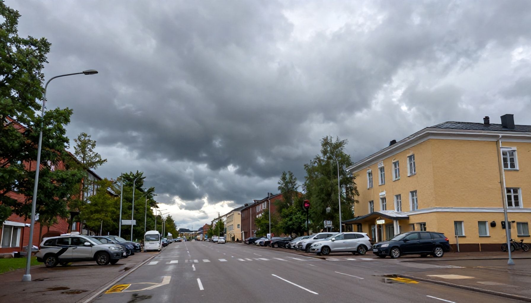 Todellisuus Espoon äkillisistä säämuutoksista