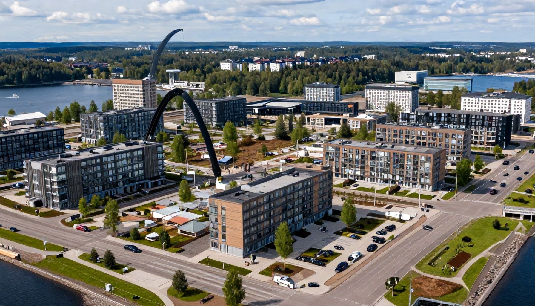 Todellisuus Tapiolan uuden kaupunginosan ympäristövaikutuksista
