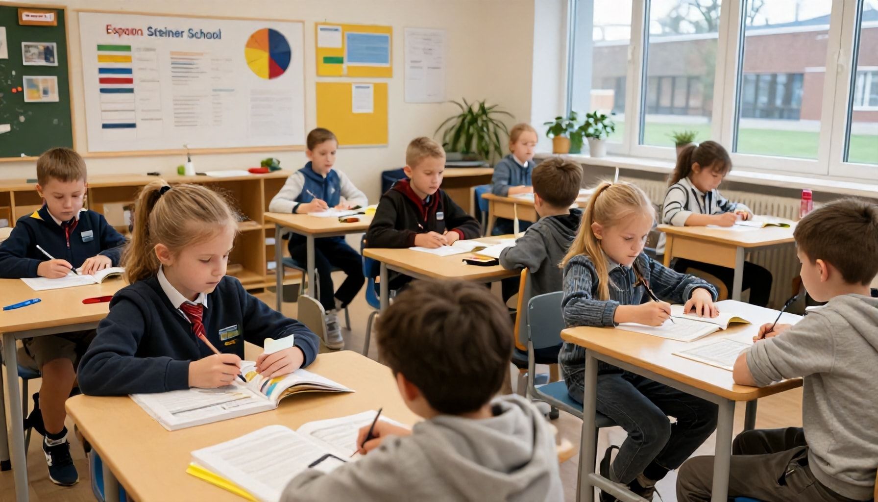 Totta ja tarua Espoon Steinerkoulun päiväohjelmasta