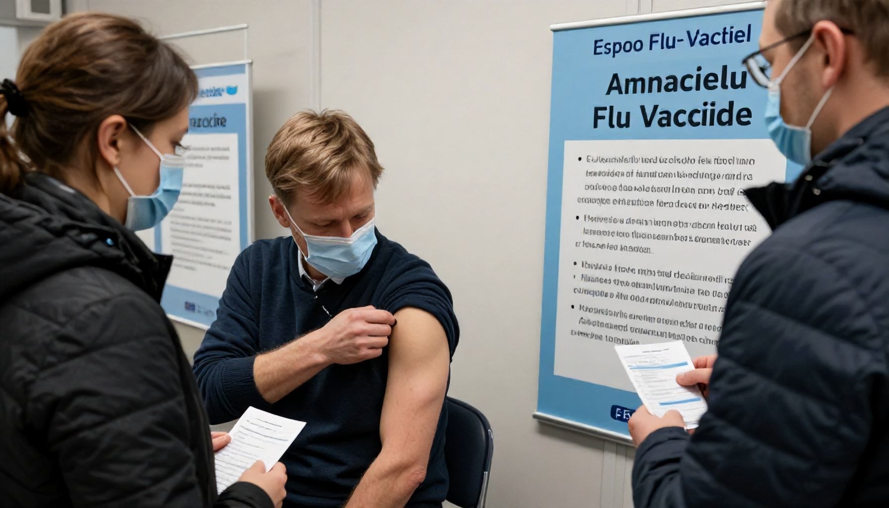 Totta ja tarua Espoossa influenssarokotuksen sivuvaikutuksista