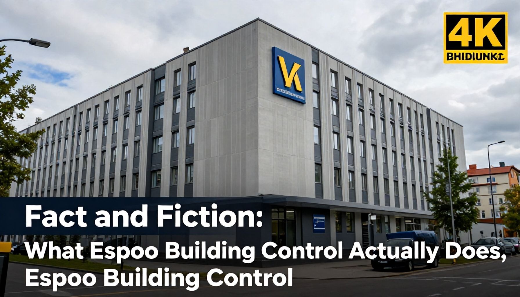 Espoon rakennusvalvonta: turvaa ja laatuasi 4 Totta ja tarua: mitä Espoon rakennusvalvonta todella tekee