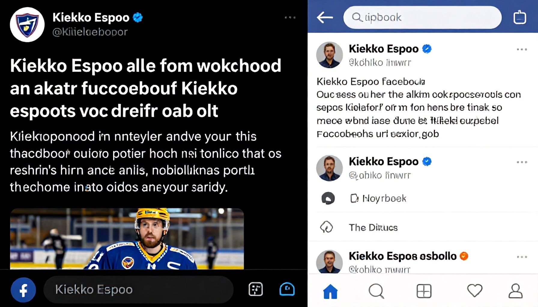 Totta ja toden perusteella: Kiekko Espoon Facebook-sivun parhaat postaukset