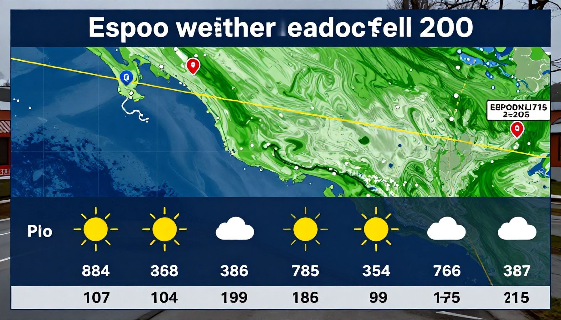 Totta ja toden perusteella: kuinka luotettavia Espoon sääennusteet oikeasti ovat