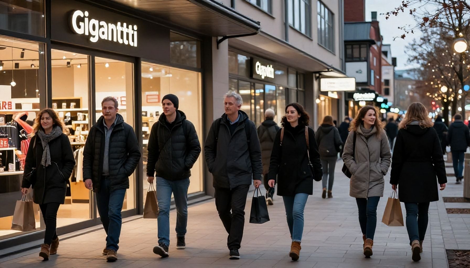 Totta ja todennäköistä Gigantti Espoossa Lommilassa ostoksilla