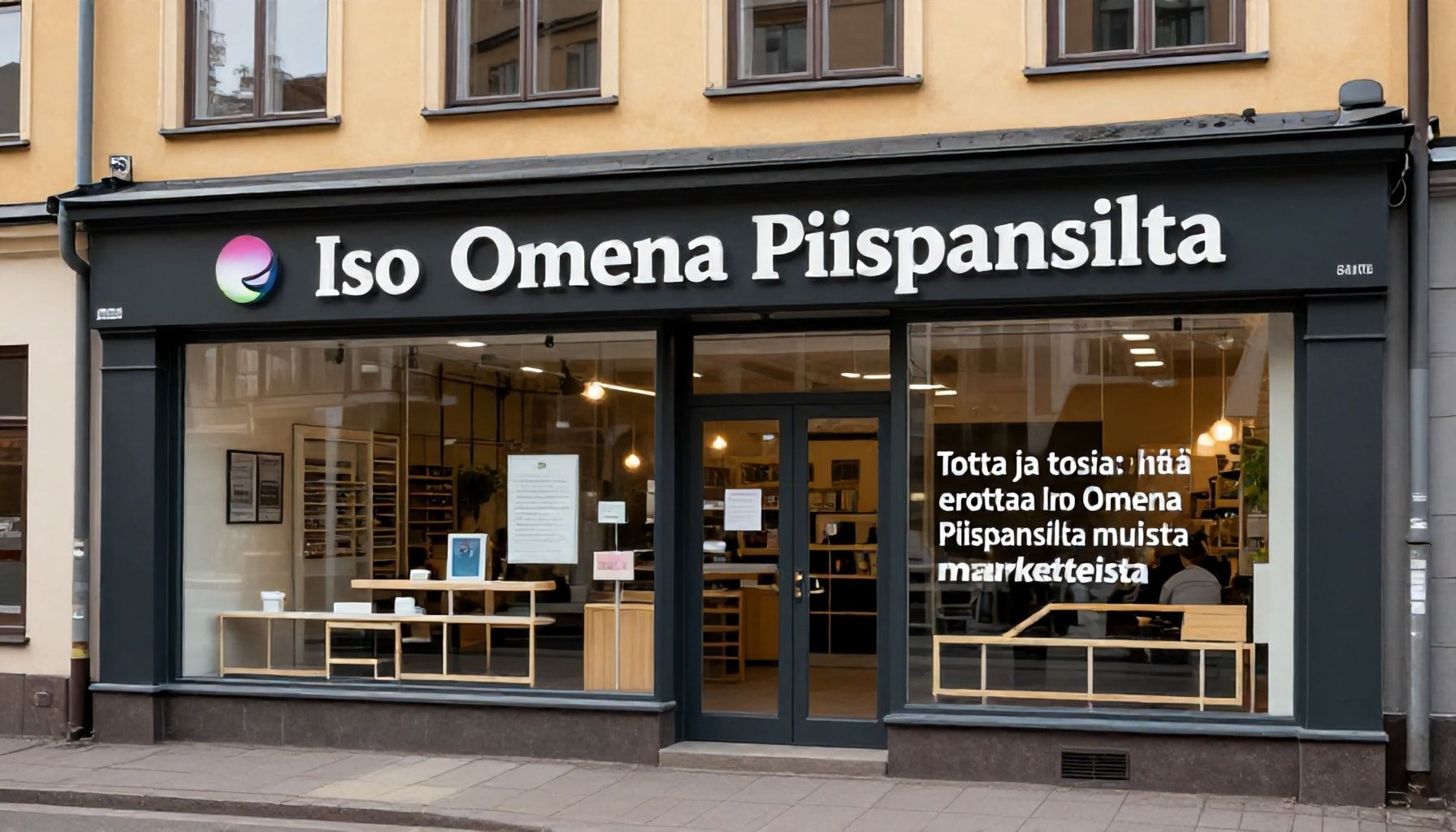 Totta ja tosia: mitä erottaa iso omena piispansilta muista marketeista
