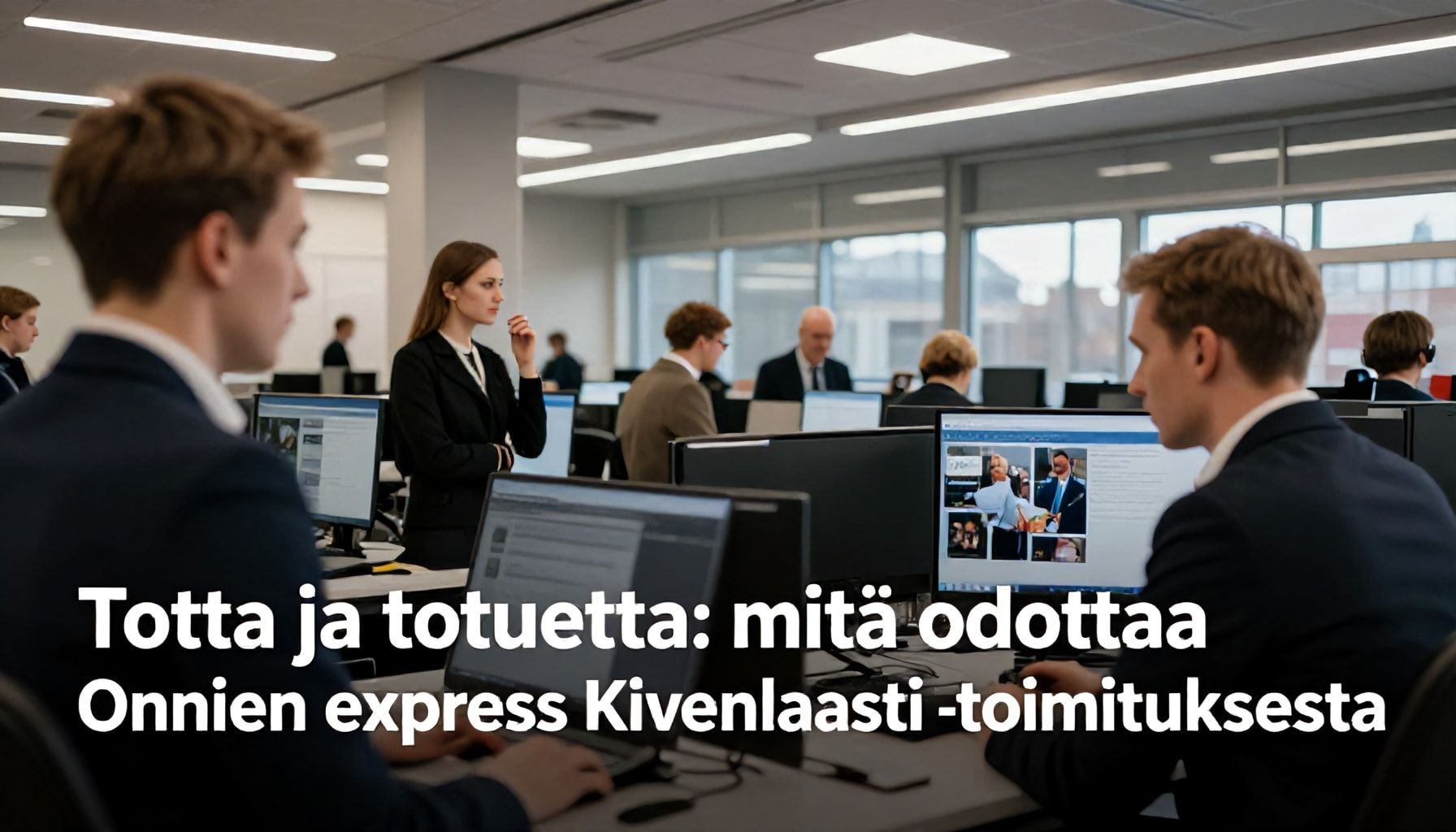 Totta ja totuutta: mitä odottaa Onninen Express Kivenlahti -toimituksesta