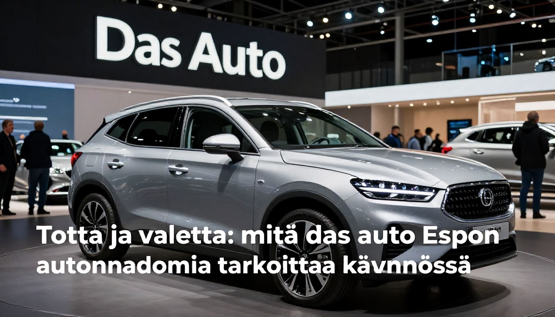 Esppo-auton hyvät ja huonot puolet 3 Totta ja valetta: mitä das auto Espon auton autonomia tarkoittaa käytännössä