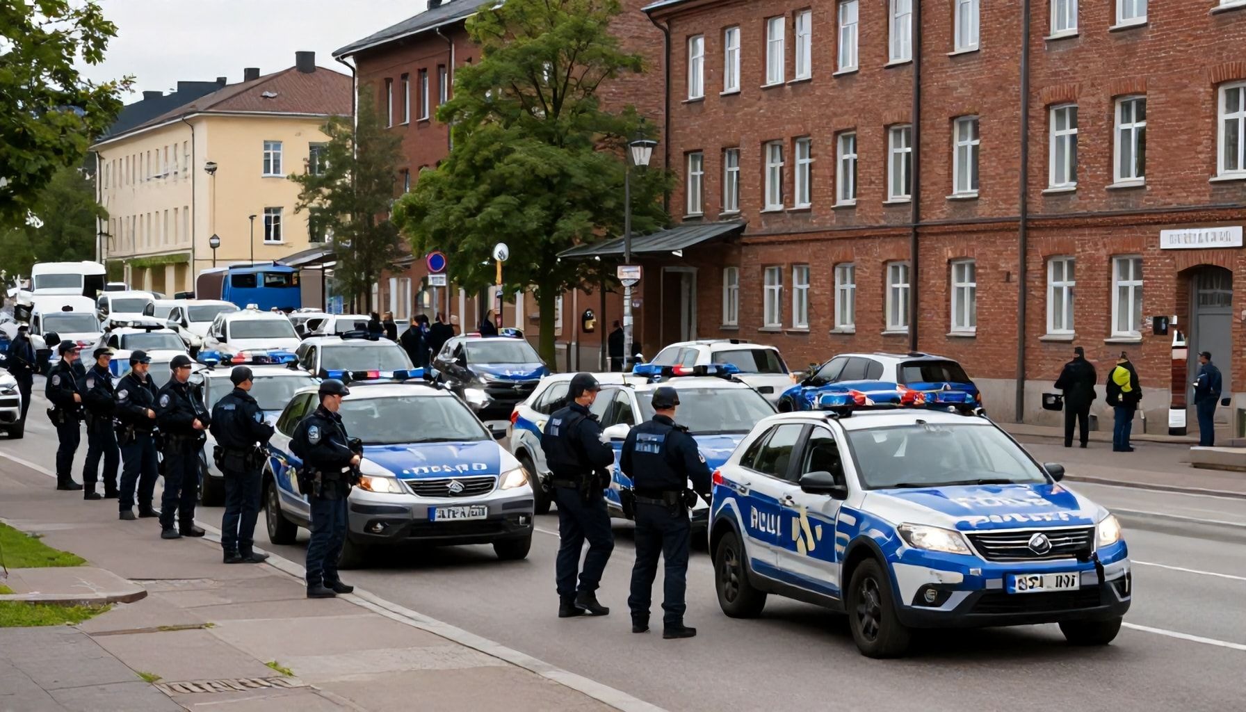 Tutkitaanko iso poliisioperaatio Espoossa yhteydessä muihin rikoksiin?