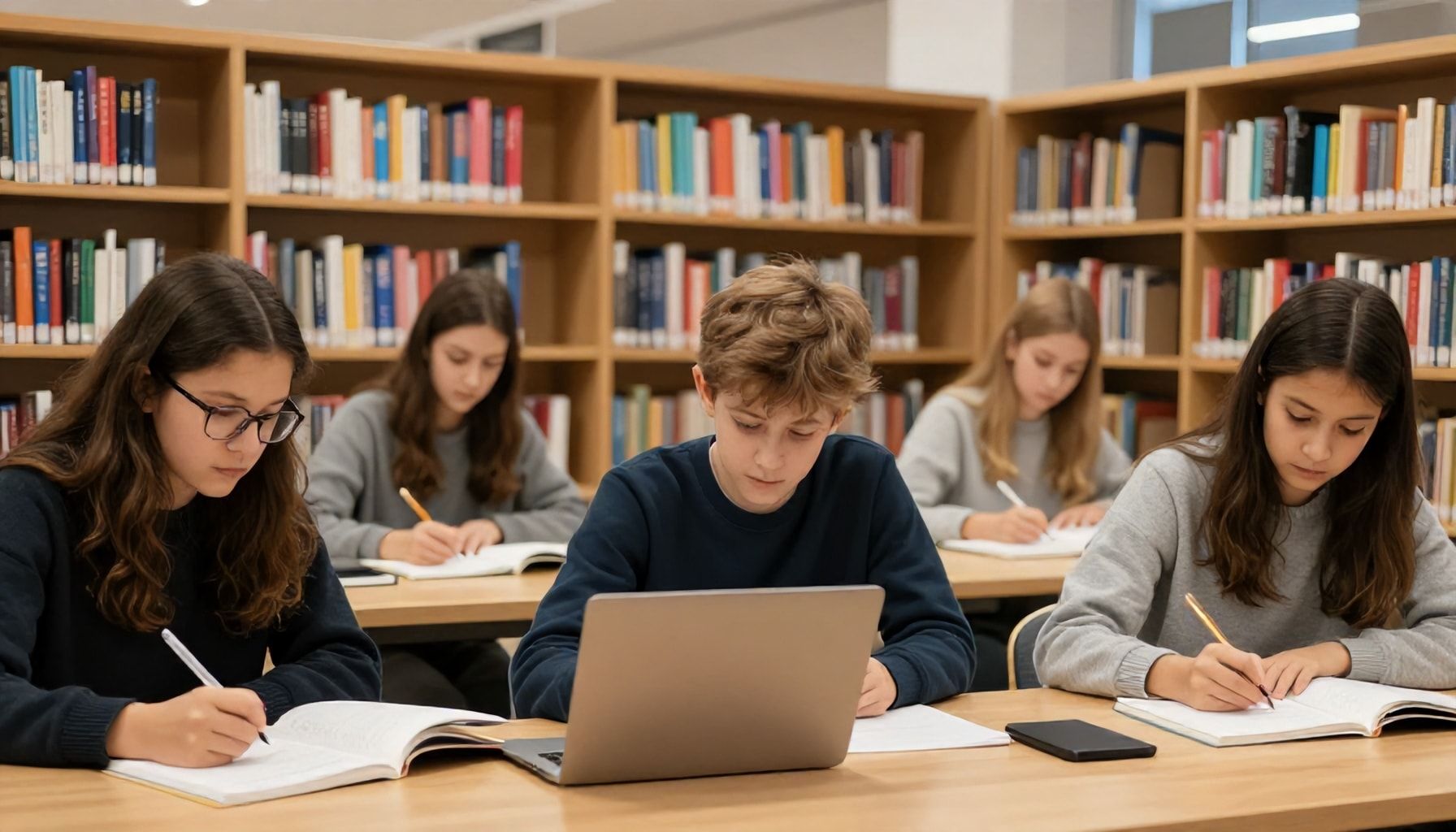 Viisi tapaa hyödyntää Espoon kirjastoa opiskelussa