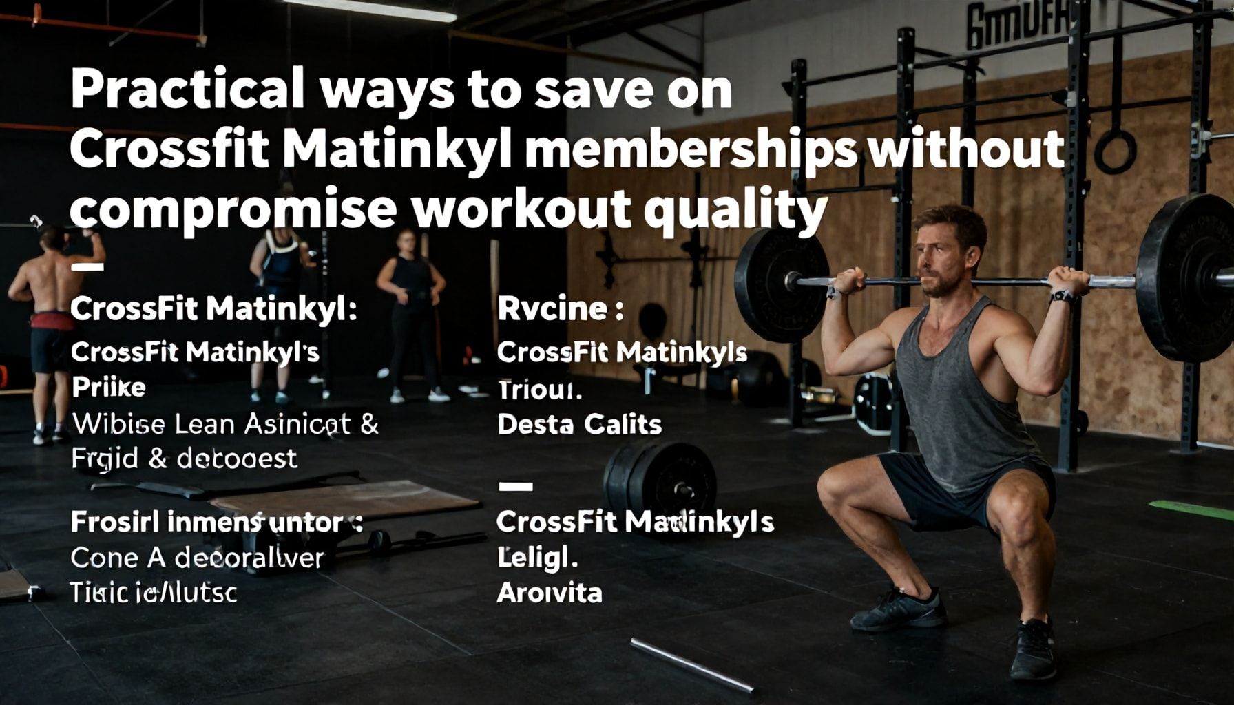 3 tapaa säästää CrossFit Matinkylässä ilman että tiput treenien laatua*