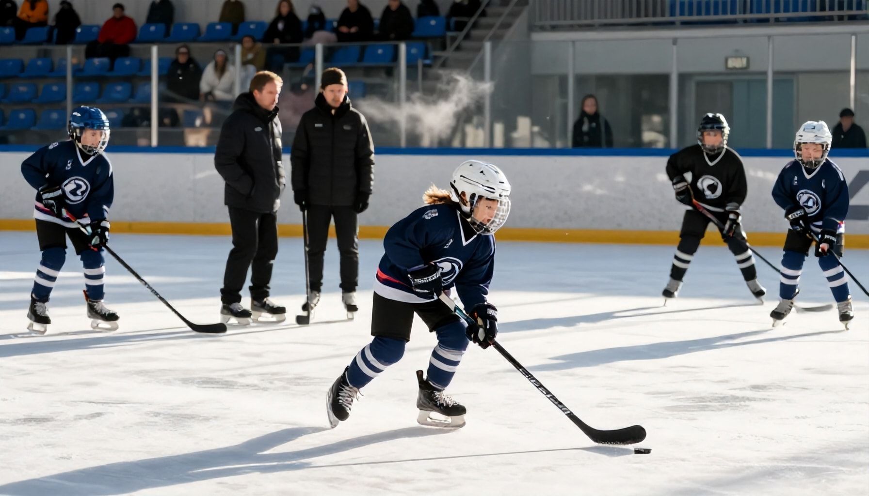 3 yllättävää etua, kun lapsi aloittaa jääkiekon Kiekko-Espoon kautta*