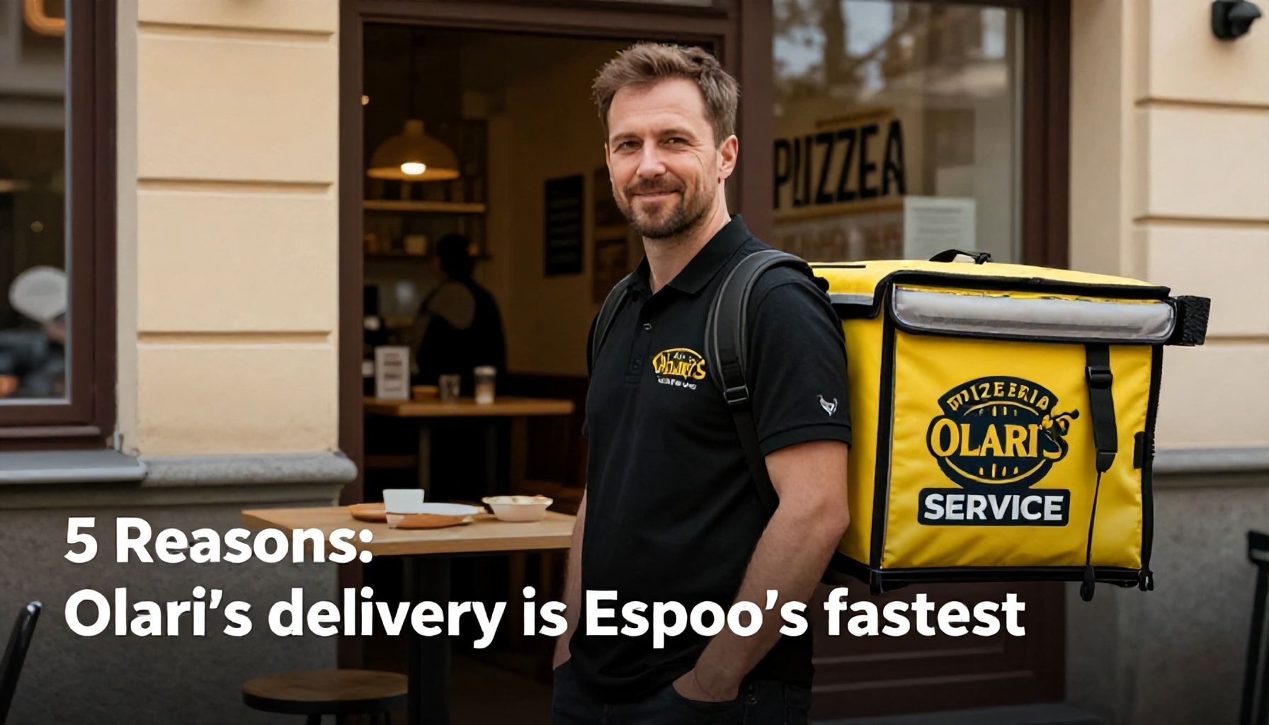 5 syytä, miksi Olarin kuljetus on Espoon nopein (ja miksi se ei tarkoita kiirehtimistä keittiössä)