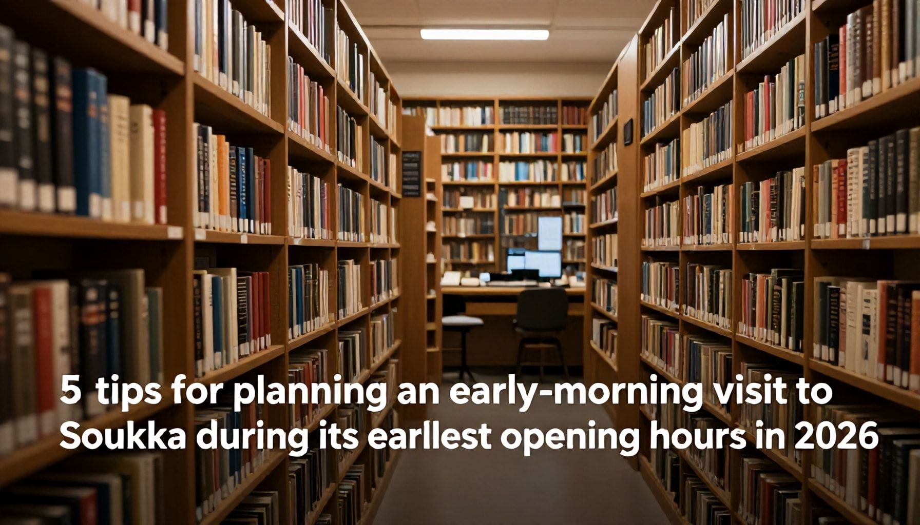 5 vinkkiä aamuvierailun suunnitteluun Soukan kirjaston varhaisimpaan aukioloaikaan