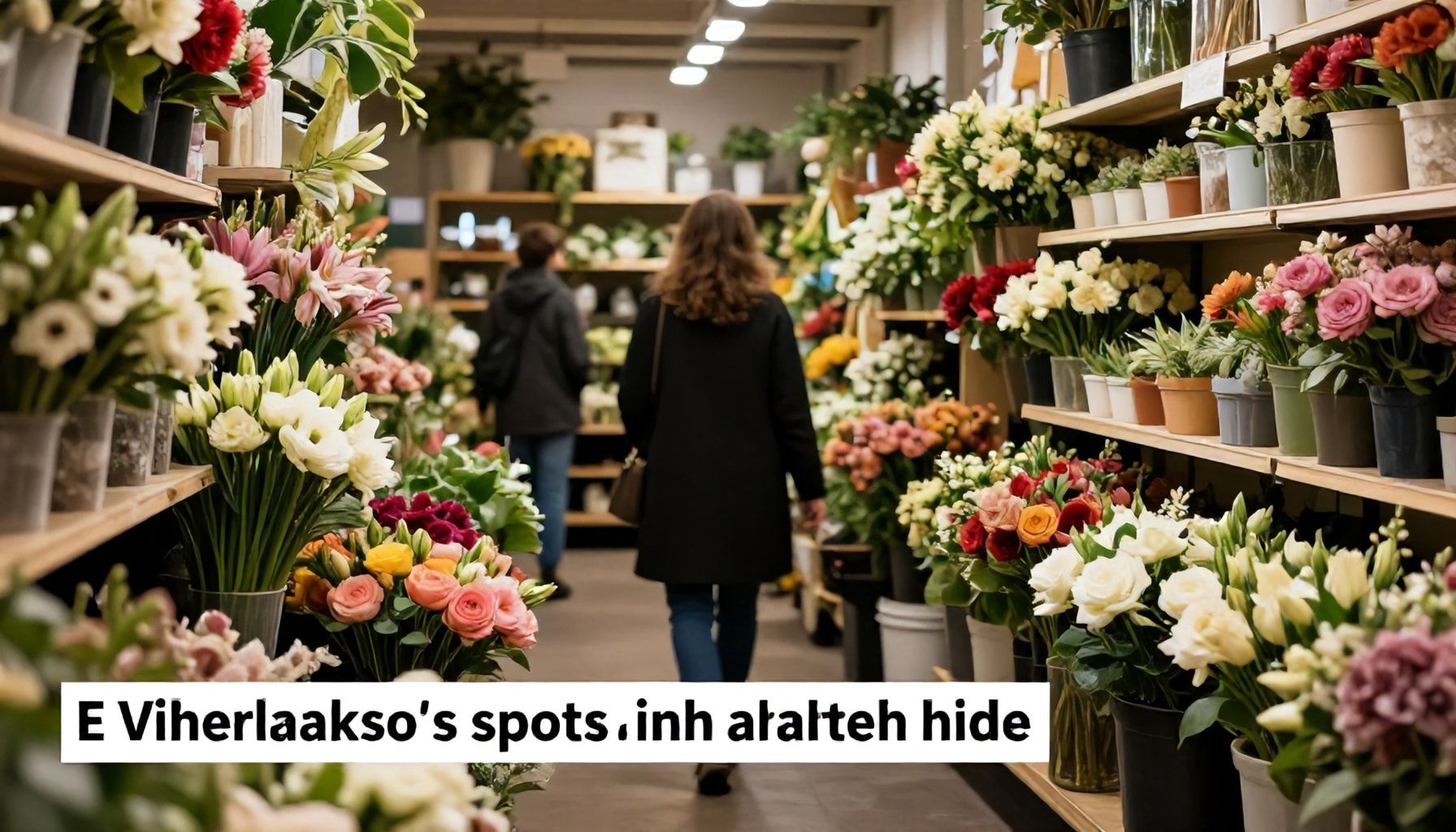 5 yllättävää paikkaa, missä Viherlaakson kukkakaupassa piilee edullisimmat tuoreet kukat (useimmat ohittavat nämä hyllyt)