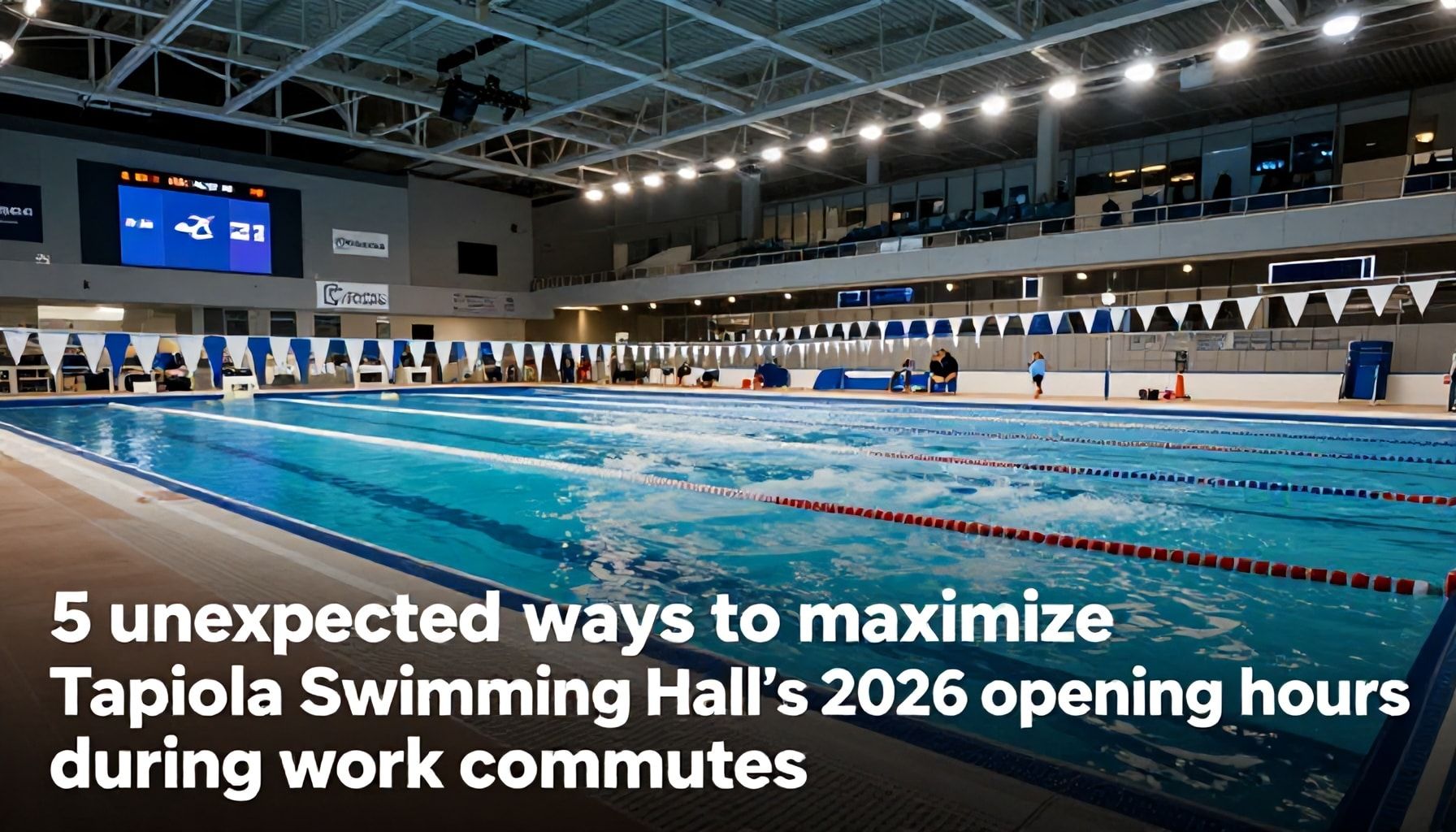 5 yllättävää vinkkiä, joilla hyödyt Tapiolan uimahallin aukioloajat tehokkaammin työmatkojen lomassa