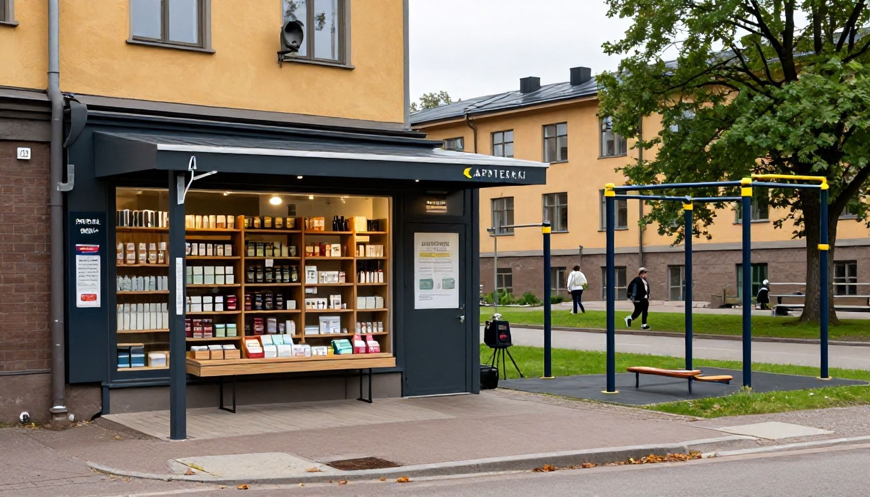 Ahertajantie 2:n naapuruston salaiset helmi: näihin palveluihin pääset alle 500 metrin säteellä*