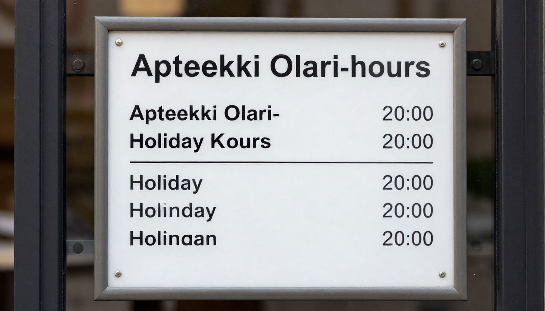 Apteekki Olarin tarkat aukioloajat – myös pyhät ja juhlapäivät selvillä