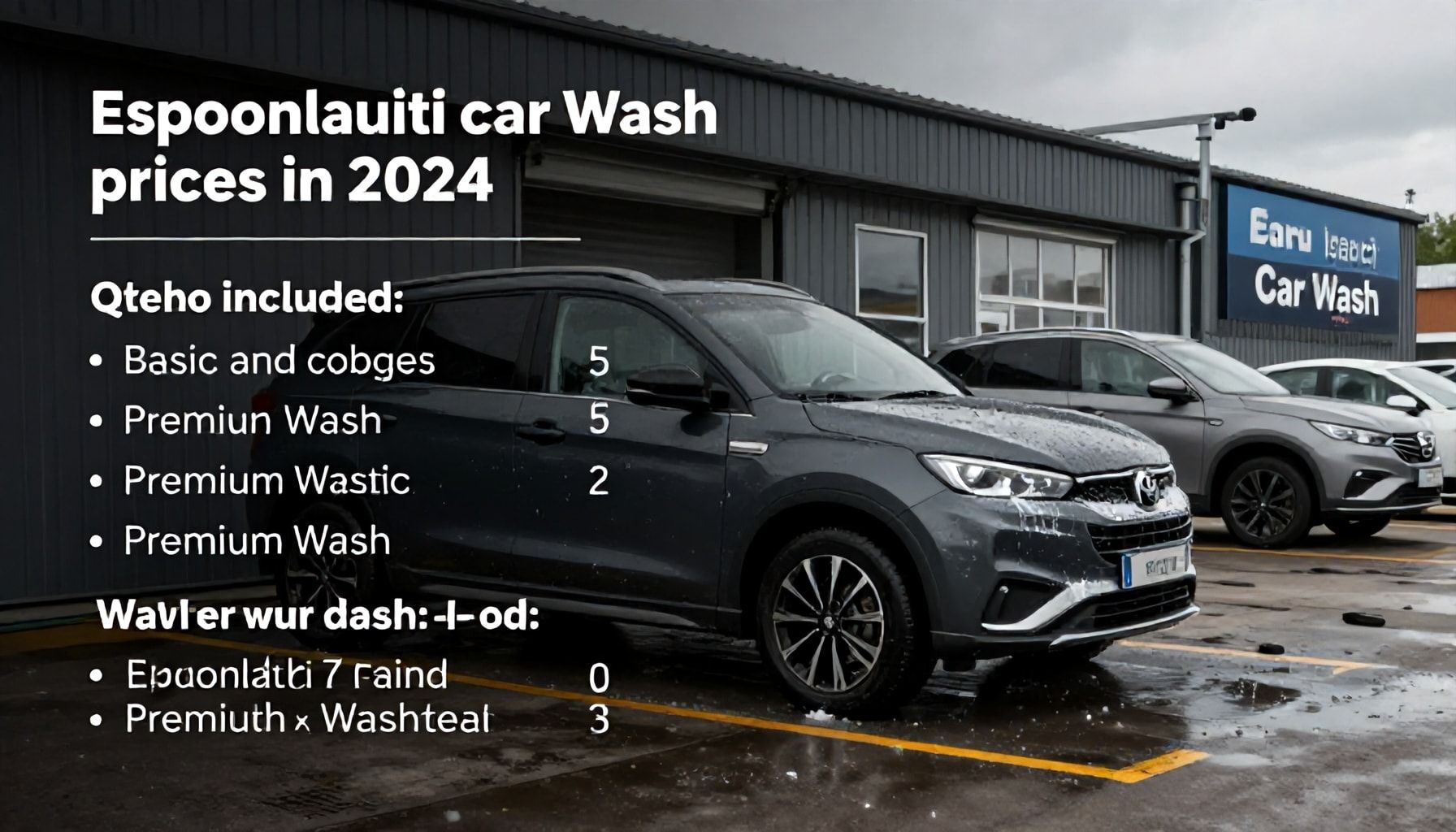 Autopesun Espoonlahdessa hinnat 2024: Mikä sisältyy perus- ja premium-pesuihin, ja kannattaako lisäpalveluista maksaa?