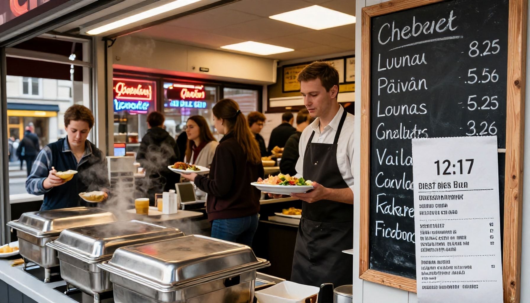 Buffet vai à la carte? Leppävaaran edullisimmat lounasratkaisut vertailussa – hintalappu ei kerro kaikkea