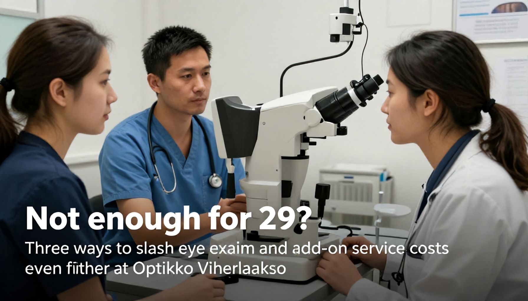 Eikö 29 € riitä? 3 tapaa pudottaa hintaa vieläkin alemmas silmämittausten ja lisäpalveluiden avulla