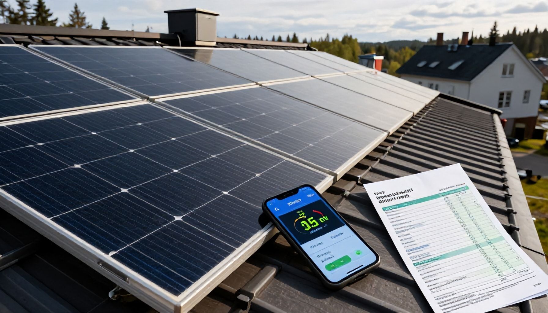 Espoon aurinkopaneelien tuotto: kuinka paljon sähkölaskusi pienenee todella?