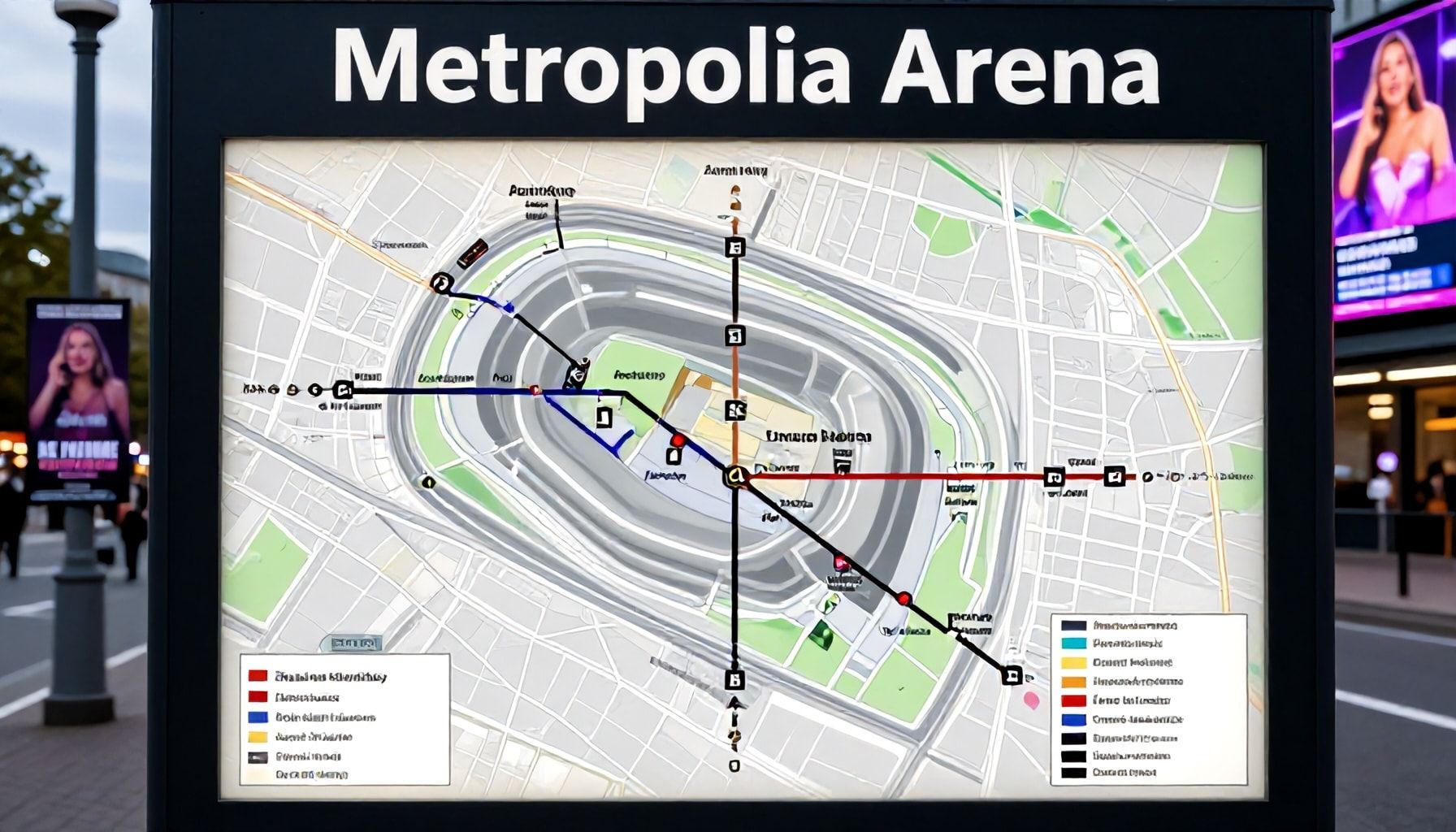 Espoon konserttipaikan kartta ja kulkuohjeet: näin pääset helposti Metropolia Areenalle*
